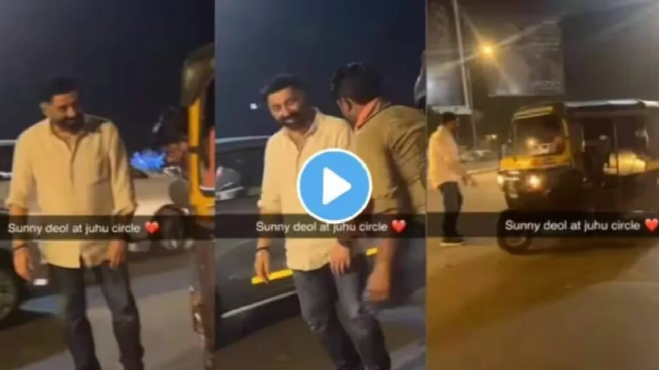 Sunny Deol Drunk Viral Video