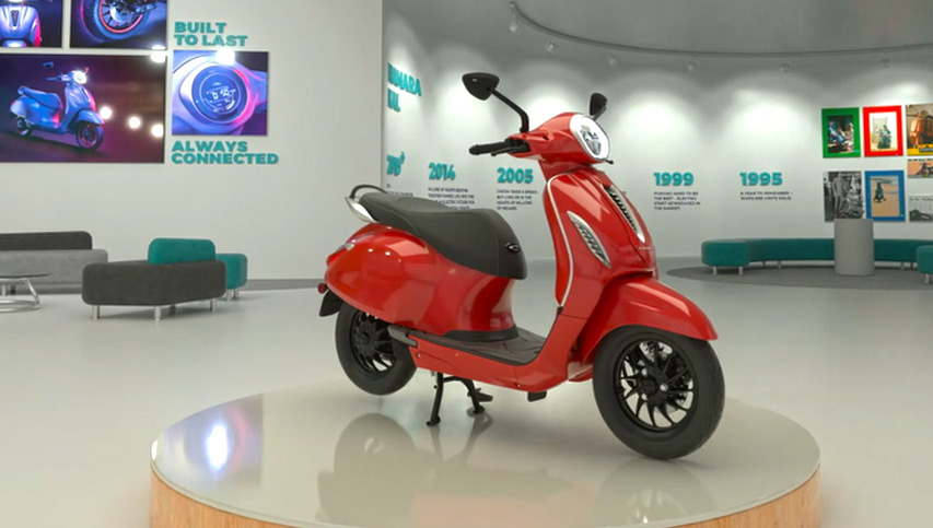 New Bajaj Chetak Electric Scooter 